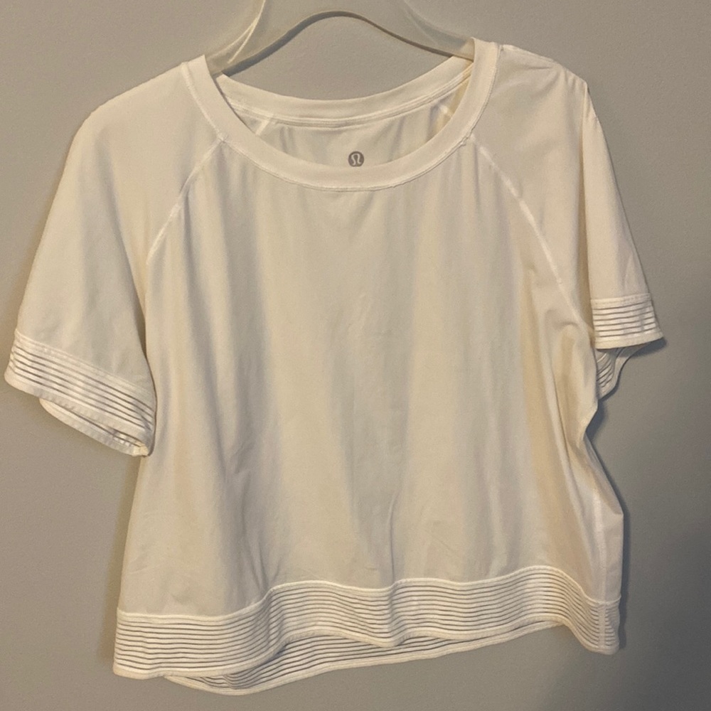 White LuLu Crop Top